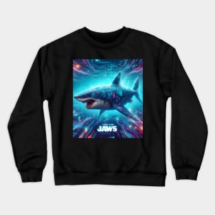 Unleash Oceanic Dread: Dive into Shark-Inspired Thrills with our Jaws-Inspired Collection! Crewneck Sweatshirt